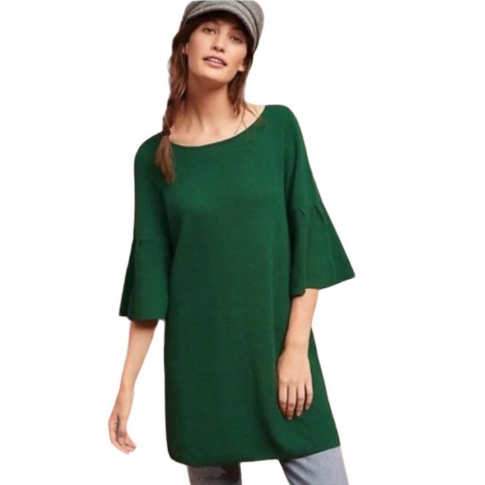 Anthropologie MOTH Chester Bell Knit Sleeve Dress XS